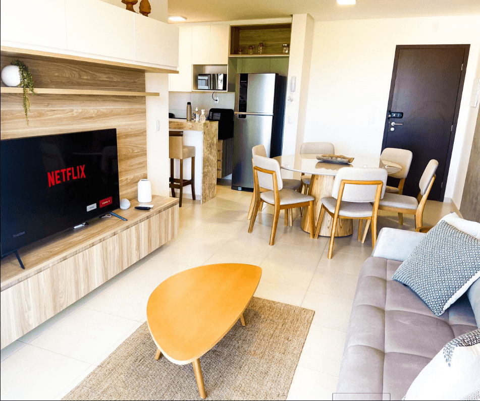 Apartamento Ribus em Porto das Dunas