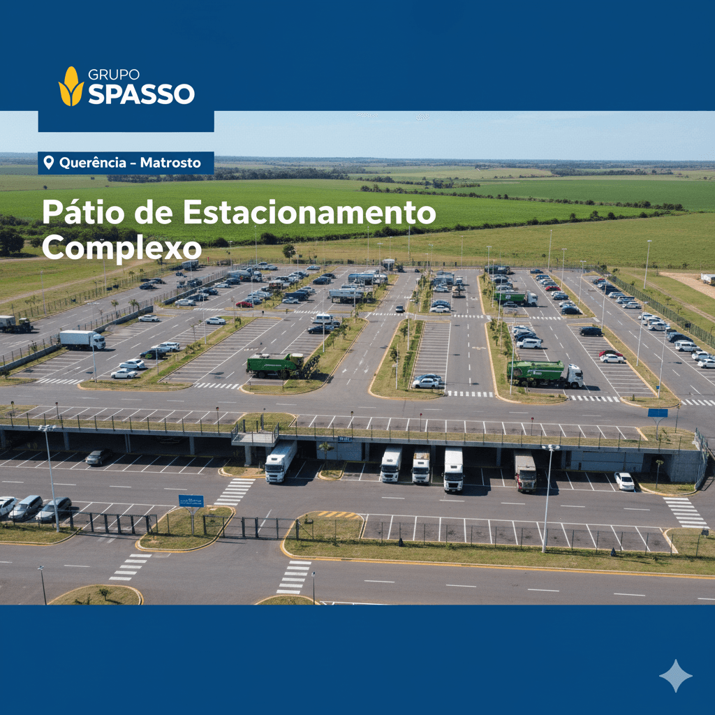 Pátio estacionamento Grupo Spasso